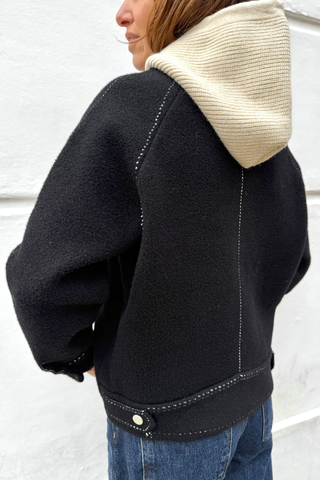Fallon Hood Jacket - Black