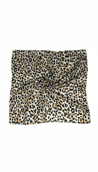 Leopard Scarf - Gold