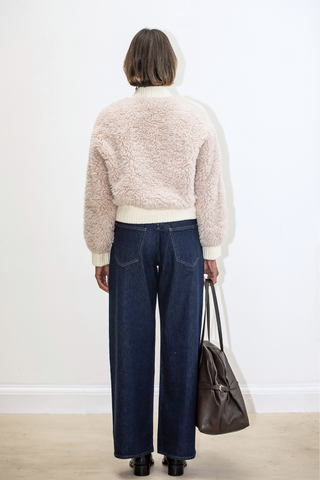 Romane Bomber Jacket - Beige