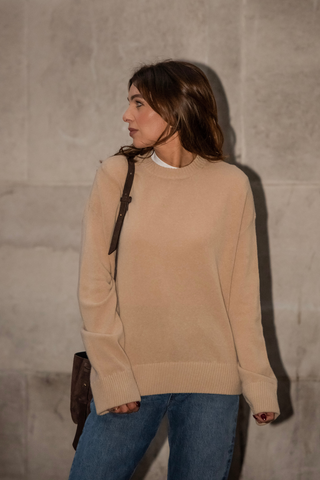 Casey Jumper - Light Camel