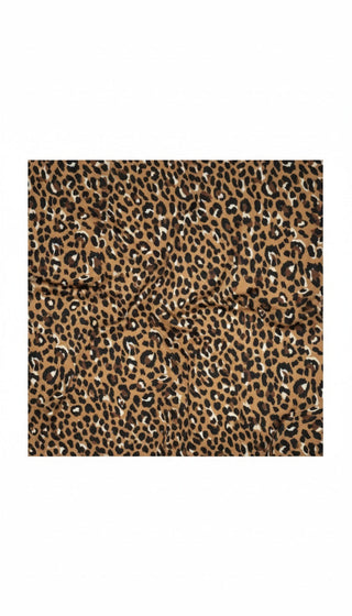 Leopard Scarf - Bronze