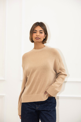 Casey Jumper - Light Camel