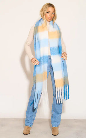 Lennie Scarf - Blue