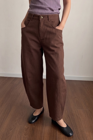 Erika Trousers - Bitter Chocolate