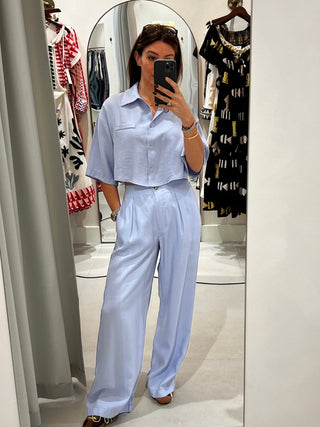 Tomo Trousers - Light Blue