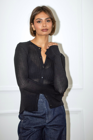 Gigi Cardigan - Black
