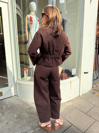 Erika Trousers - Bitter Chocolate