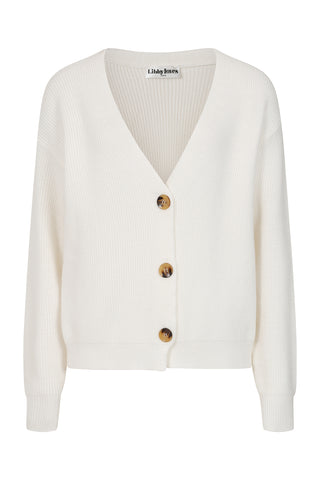 Cass Cardigan - White