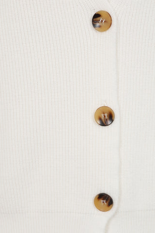 Cass Cardigan - White