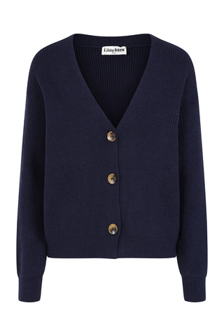 Cass Cardigan - Navy