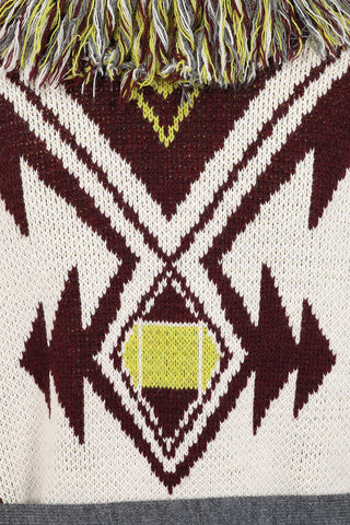 Astrid Cardigan - Lime/Wine Mix