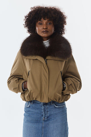 Belina Padded Jacket - Khaki