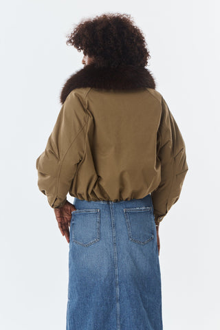 Belina Padded Jacket - Khaki