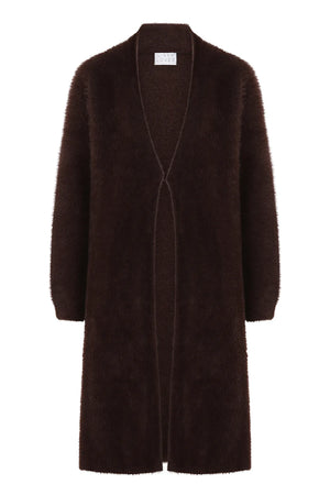 Bella Oversized Cardigan - Brown