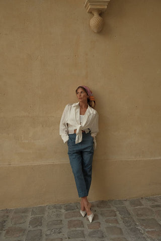 Alicia Trousers - Denim Blue