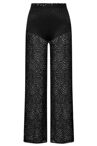 Blake Crochet Black Set