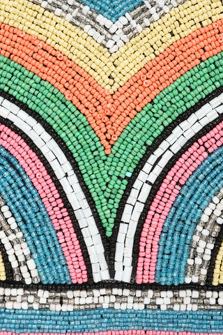 Sequin Clutch Bag - Rainbow