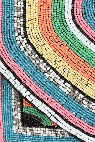 Sequin Clutch Bag - Rainbow