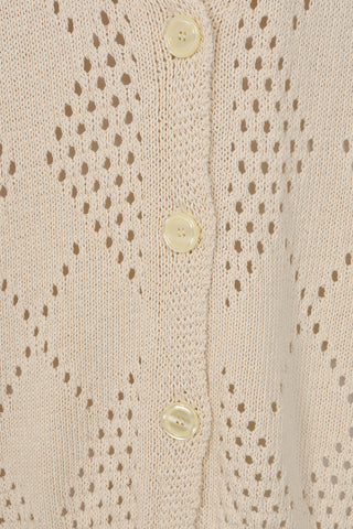 Florence Oversized Cardigan - Ecru