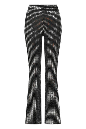 
            
                Load image into Gallery viewer, Patsy Trouser - silver Sparkle
            
        