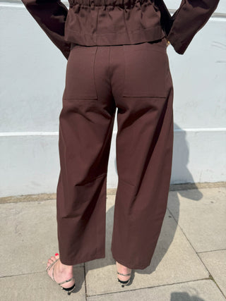Erika Trousers - Bitter Chocolate