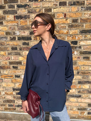 Nell Shirt - Navy