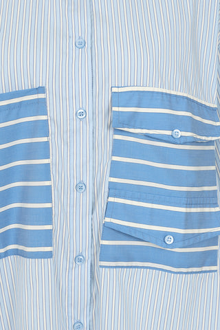 Harper Shirt - Blue Stripe