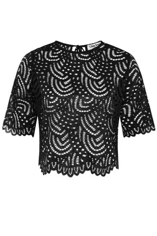 Blake Crochet Black Set