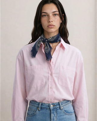 Lightweight Bandana Scarf - Navy