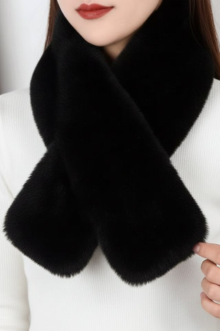 Kimmy Faux Fur Collar - Black