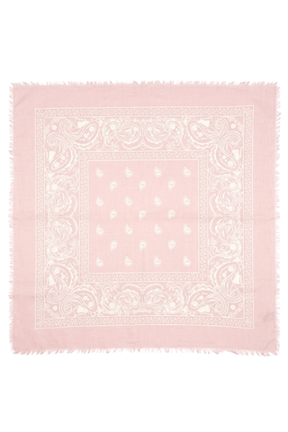 Lightweight Bandana Scarf - Light Pink