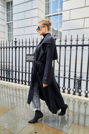 Rosie Coatigan Black