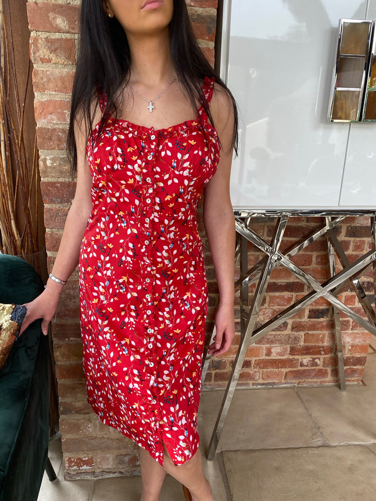ROSIE DRESS IN RED